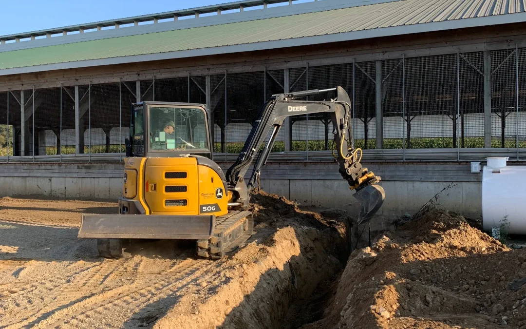 French Drain Installation — Walkerton & Bruce County, Ontario